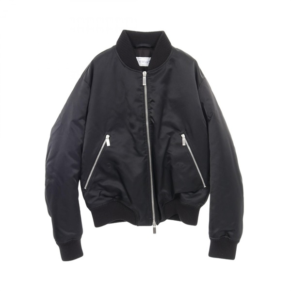 OFF-WHITE Blouson jakcet L size OMEH054F23FAB0011010 Nylon polyamide Black mens