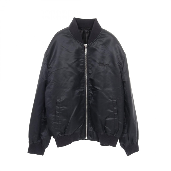 VERSACE CITY LIGHTS Blouson Jacket 10125841A090865X000 Nylon Black #52 NEW mens