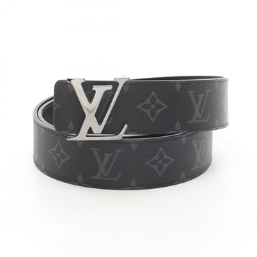 LOUIS VUITTON LV Initial 40MM ceinture belt M9043 Reversible Monogram Black Used