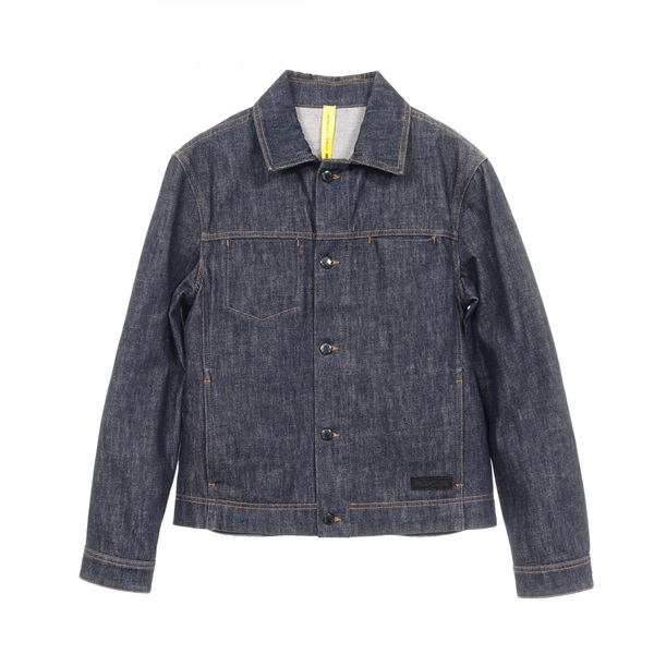 MONCLER GENIUS ROCK Denim Jacket Cotton Navy Size 2 Used mens