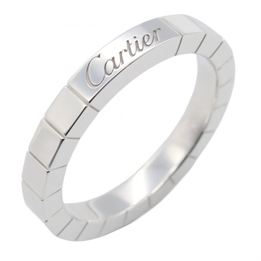 CARTIER Lanieres Ring 18KWG White Gold Used Unisex Size 53/ US 6.25