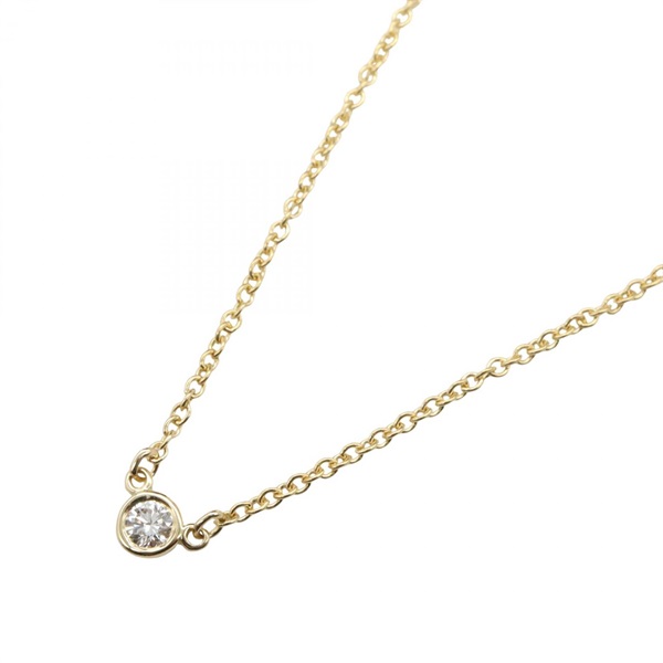 TIFFANY＆CO By the Yard Necklace pendant 40.5cm 18KYG Used