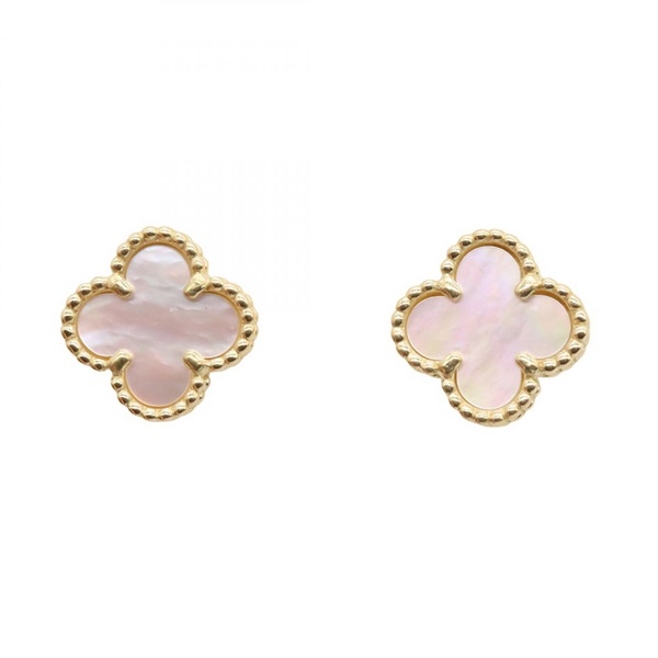 Van Cleef & Arpels Sweet Alhambra Pierced earrings 18KYG Mother of pearl Used