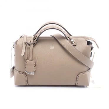 FENDI BY THE WAY MEDIUM crossbody Handbag 8BL1460ARBBF04Y9 leather Brown new