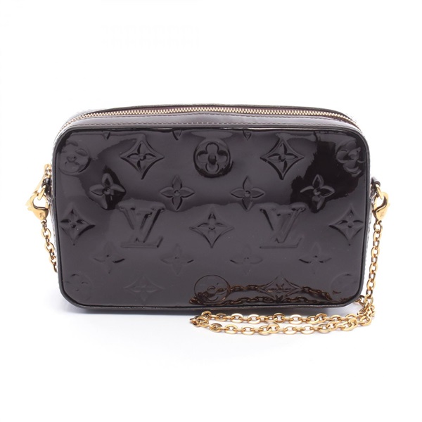 LOUIS VUITTON Camera pouch chain Shoulder crossbody Bag M64057 Vernis Amarante