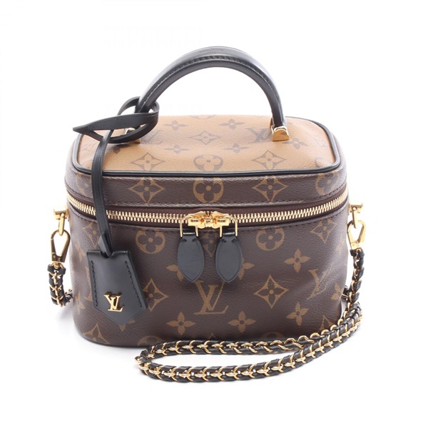 LOUIS VUITTON Vanity NV PM chain crossbody Handbag M45165 Monogram Reverse used