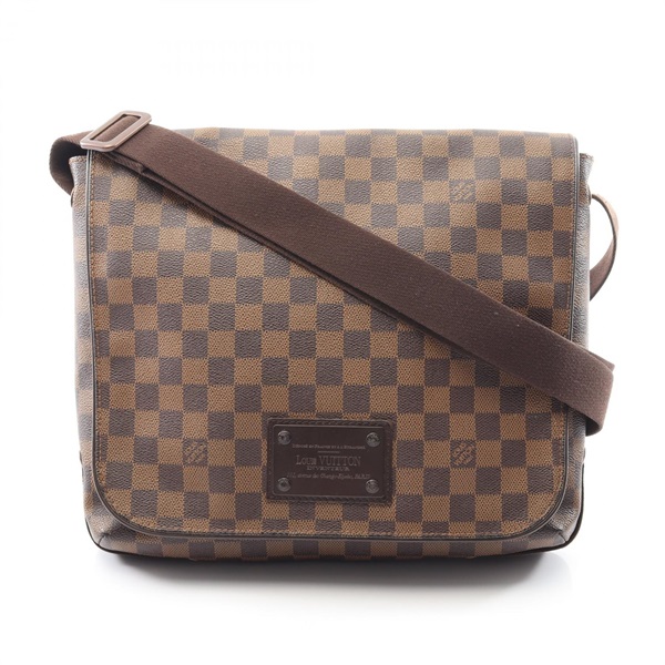 LOUIS VUITTON Brooklyn MM Shoulder crossbody Bag N51211 Damier canvas leather LV