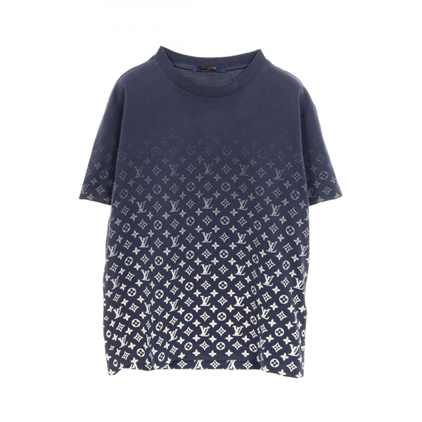 LOUIS VUITTON Monogram Gradient T-shirt M size RM221Q NPG HKY46W cotton Navy LV