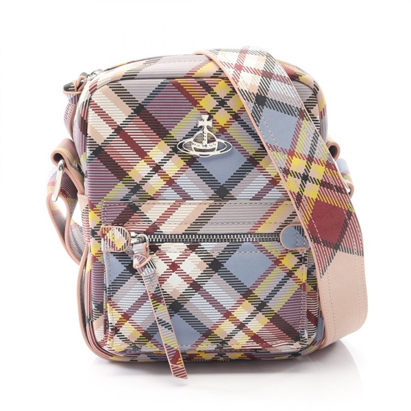 Vivienne Westwood JACKSON Small Satchel Crossbody Bag Synthetic leather Pink