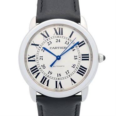 CARTIER Ronde Solo de Cartier Wrist Watch WSRN0021 Automatic SS Used mens