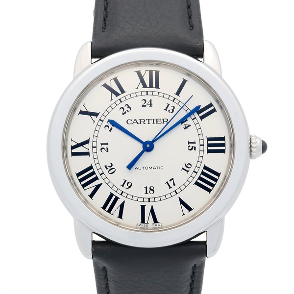 CARTIER Ronde Solo de Cartier Wrist Watch WSRN0021 Automatic SS Used mens