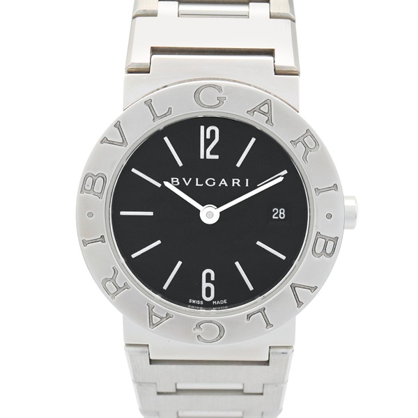 BVLGARI Bulgari Bulgari Wrist Watch BB26SS Quartz Stainless Steel Used Women