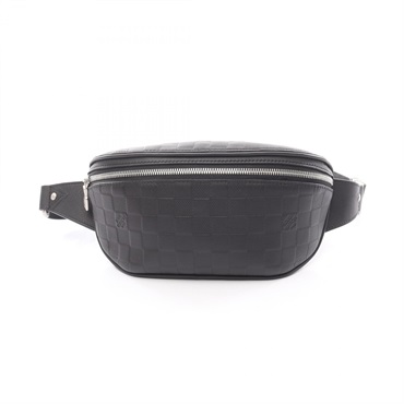 LOUIS VUITTON Bum Waist belt bag N40298 Damier Infini leather Onyx Used mens