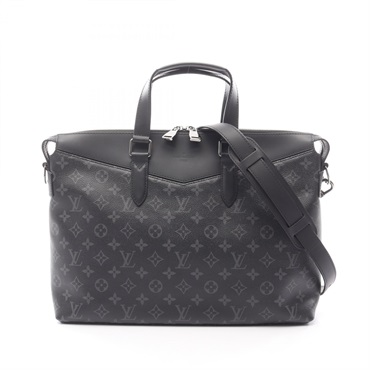 LOUIS VUITTON Briefcase Explorer Business crossbody bag M40566 Monogram eclipse