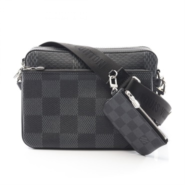 LOUIS VUITTON Trio Messenger Shoulder crossbody Bag N50017 Damier graphite 3D LV