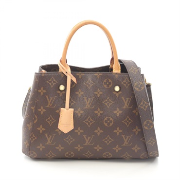 LOUIS VUITTON Montaigne BB Shoulder Handbag M41055 Monogram canvas Used Women