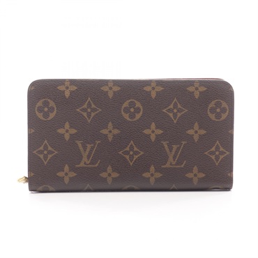 LOUIS VUITTON Porte-monnaie Zip Long wallet M61727 Monogram canvas Brown Used LV