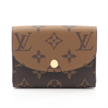 LOUIS VUITTON Porte-monnaie Rosalie coin purse wallet M82333 Monogram Reverse