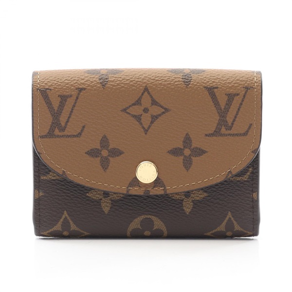 LOUIS VUITTON Porte-monnaie Rosalie coin purse wallet M82333 Monogram Reverse
