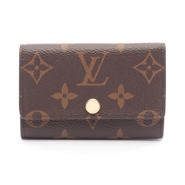 LOUIS VUITTON Multicles 6 Key Case holder M62630 Monogram canvas Brown Used LV