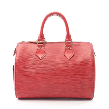 LOUIS VUITTON Speedy 25 Handbag M43017 Epi leather Castilian red Used Women