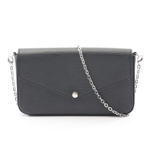 LOUIS VUITTON Pochette Felice chain crossbody Shoulder Bag M62648 Epi Noir used