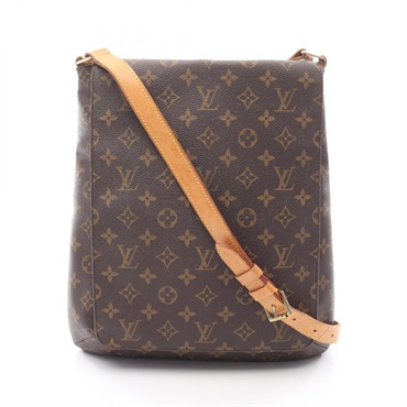 LOUIS VUITTON Musette Shoulder Crossbody Bag M51256 Monogram canvas leather Used