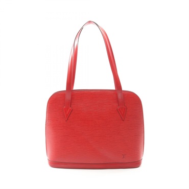 LOUIS VUITTON Lussac Shoulder Bag M52287 Epi leather Castilian red Used Women LV