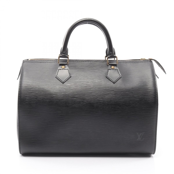 LOUIS VUITTON Speedy 30 Handbag M59022 Epi leather Black Used Women LV