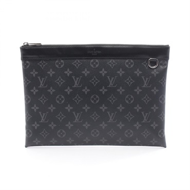 LOUIS VUITTON Pochette Discovery Business clutch bag M62291 Monogram eclipse LV