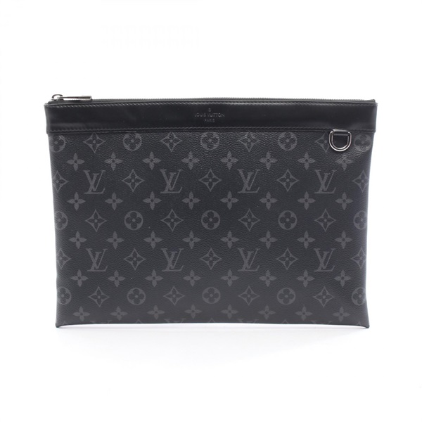 LOUIS VUITTON Pochette Discovery Business clutch bag M62291 Monogram eclipse LV