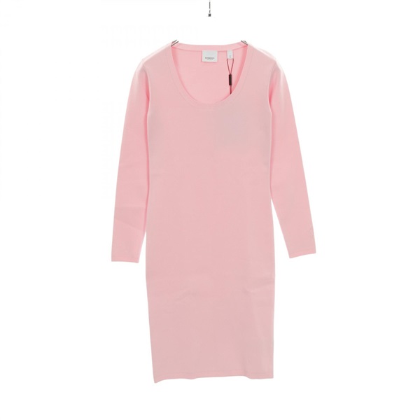 BURBERRY knit Dress Viscose Pink Used Women size XS