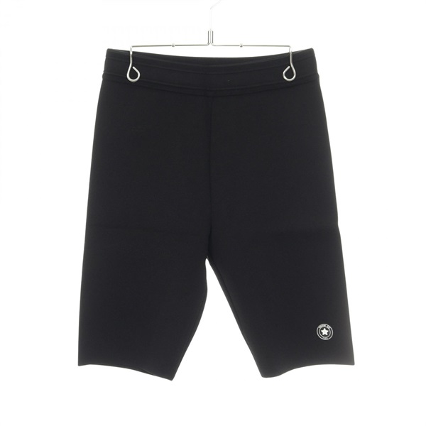 Christian Dior knit short Pants #36 Viscose Black Used Women CD