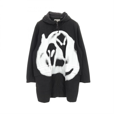 Supreme Supreme Yohji Yamamoto Hoodie sweatshirt cotton Black Used mens size M