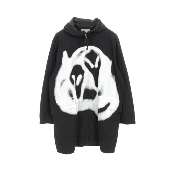 Supreme Supreme Yohji Yamamoto Hoodie sweatshirt cotton Black Used mens size M