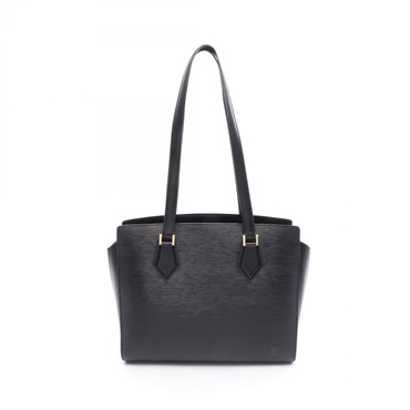 LOUIS VUITTON Duplex Shoulder Bag M52422 Epi leather Black Used Women LV