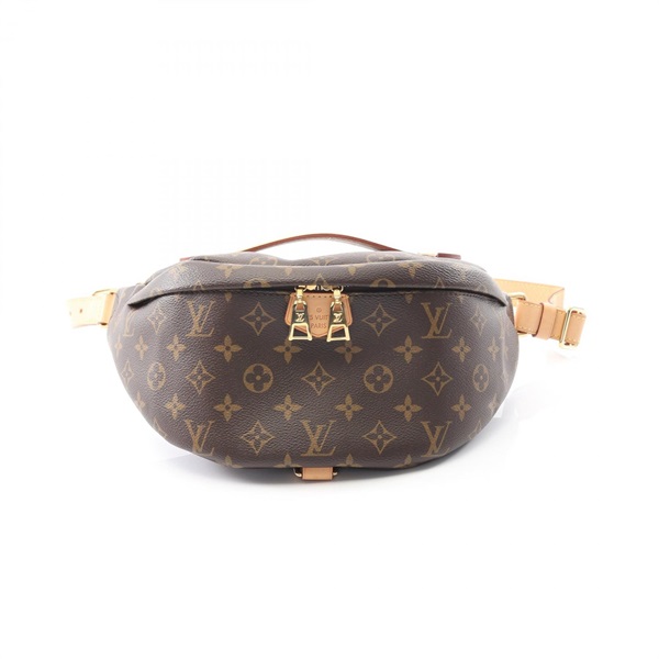 LOUIS VUITTON Bum Waist belt bag M43644 Monogram canvas leather Brown Used