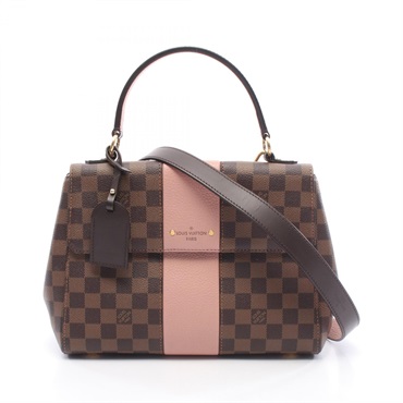LOUIS VUITTON Bond street crossbody Handbag N64417 Damier leather Brown Magnolia