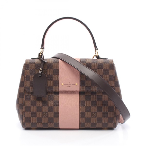 LOUIS VUITTON Bond street crossbody Handbag N64417 Damier leather Brown Magnolia