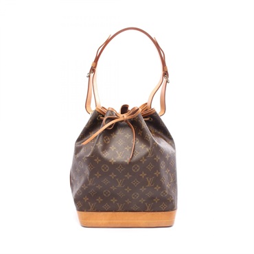 LOUIS VUITTON Noe Drawstring Shoulder Handbag M42224 Monogram used LV