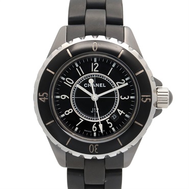 CHANEL J12 Wrist Watch H0681 Quartz ceramic Used Women