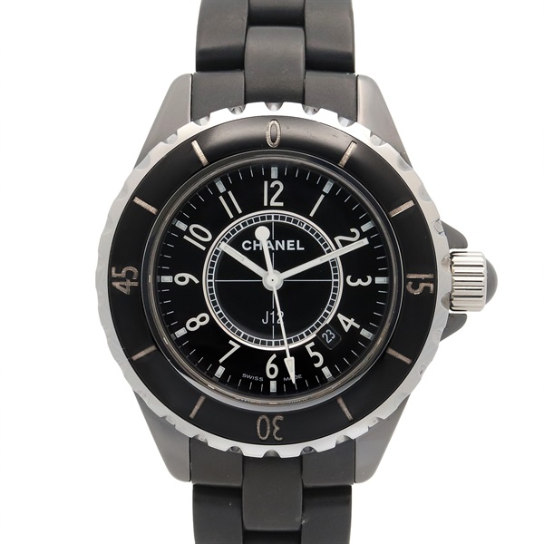 CHANEL J12 Wrist Watch H0681 Quartz ceramic Used Women