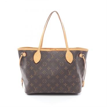 LOUIS VUITTON Neverfull PM Tote Handbag M40155 Monogram canvas leather Used LV