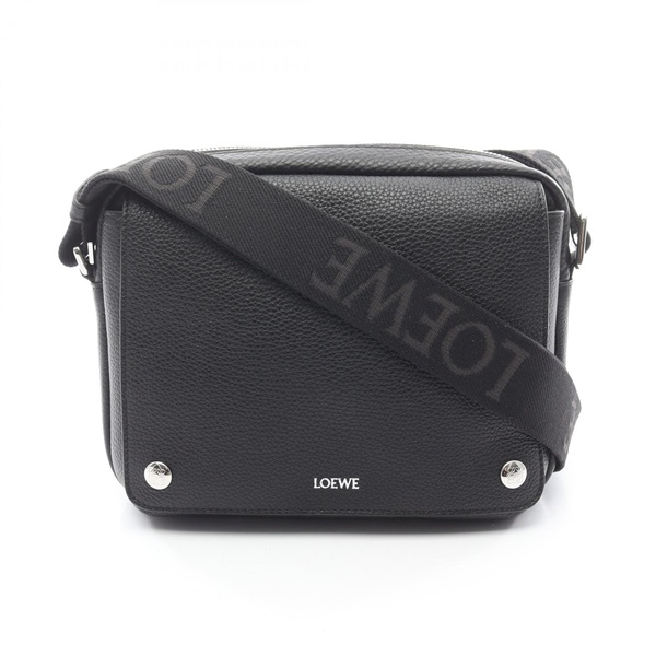 LOEWE Pebble Messenger Medium crossbody Shoulder Bag BANBA73X041100 leather BK