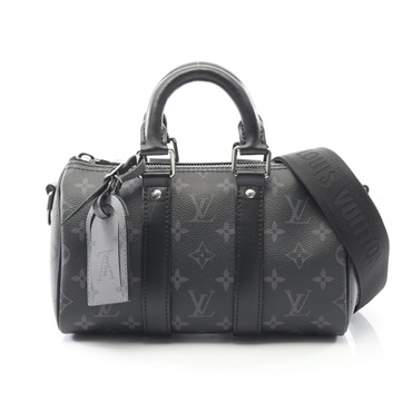 LOUIS VUITTON Keepall Bandouliere 25 Shoulder Handbag M46271 Monogram eclipse LV