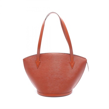 LOUIS VUITTON Saint Jack Shopping Shoulder Bag M52263 Epi leather Brown Used