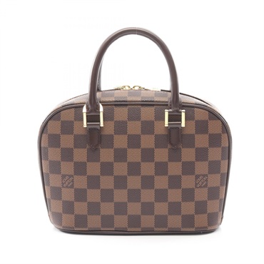 LOUIS VUITTON Sarria Mini Handbag N51286 Damier Ebene canvas leather Used Women