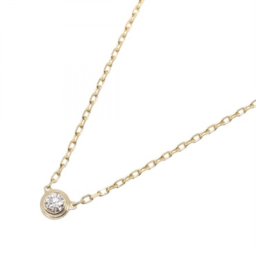 CARTIER D'Amour SM Diamond Necklace 18KYG Yellow Gold Used women