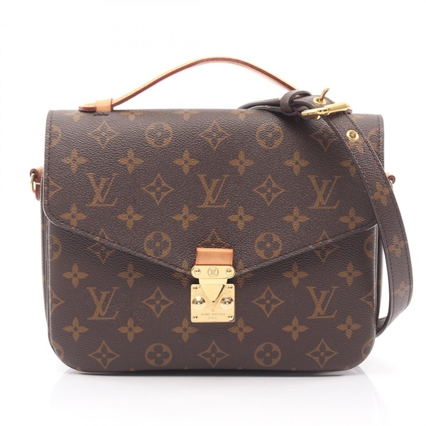 LOUIS VUITTON Pochette Metis MM crossbody Handbag M44875 Monogram leather Brown