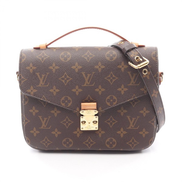 LOUIS VUITTON Pochette Metis MM Shoulder Handbag M44875 Monogram canvas Used LV